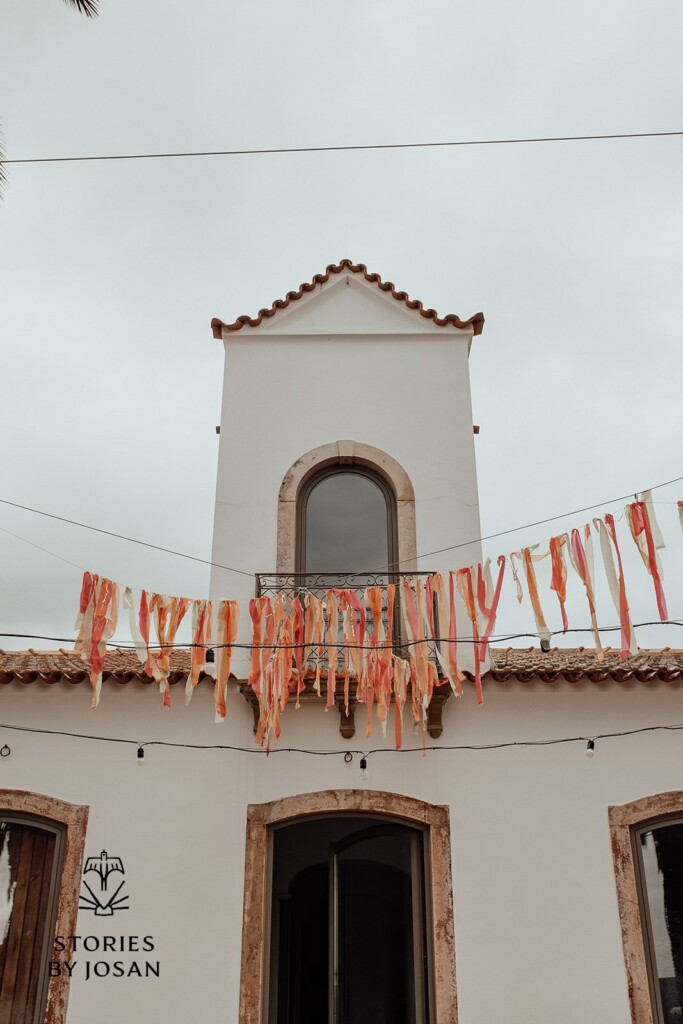 kleurrijke bruiloft Portugal